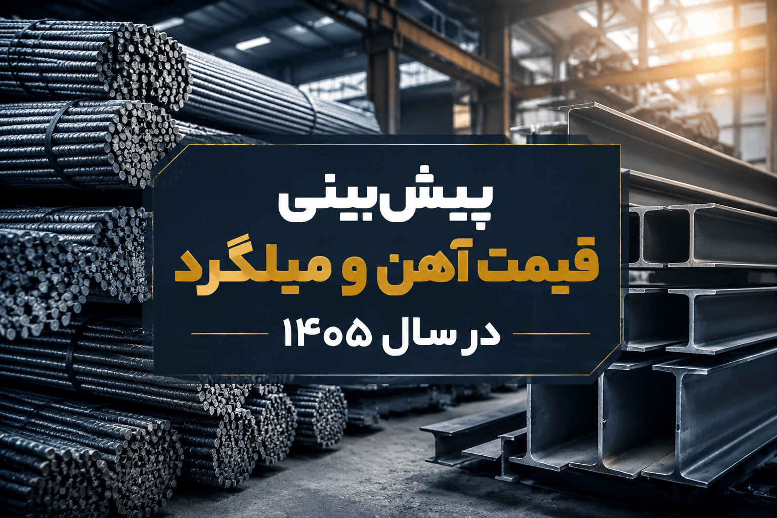 تحلیل و پیشبینی قیمت آهن در سال 1405| تحلیل بازار فولاد و روند قیمت میلگرد