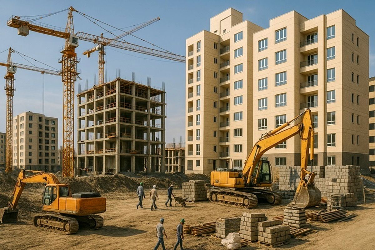 هزینه ساخت اپارتمان در سال 1404 چقدر است؟ + جدول هزینه بر اساس تعداد طبقه