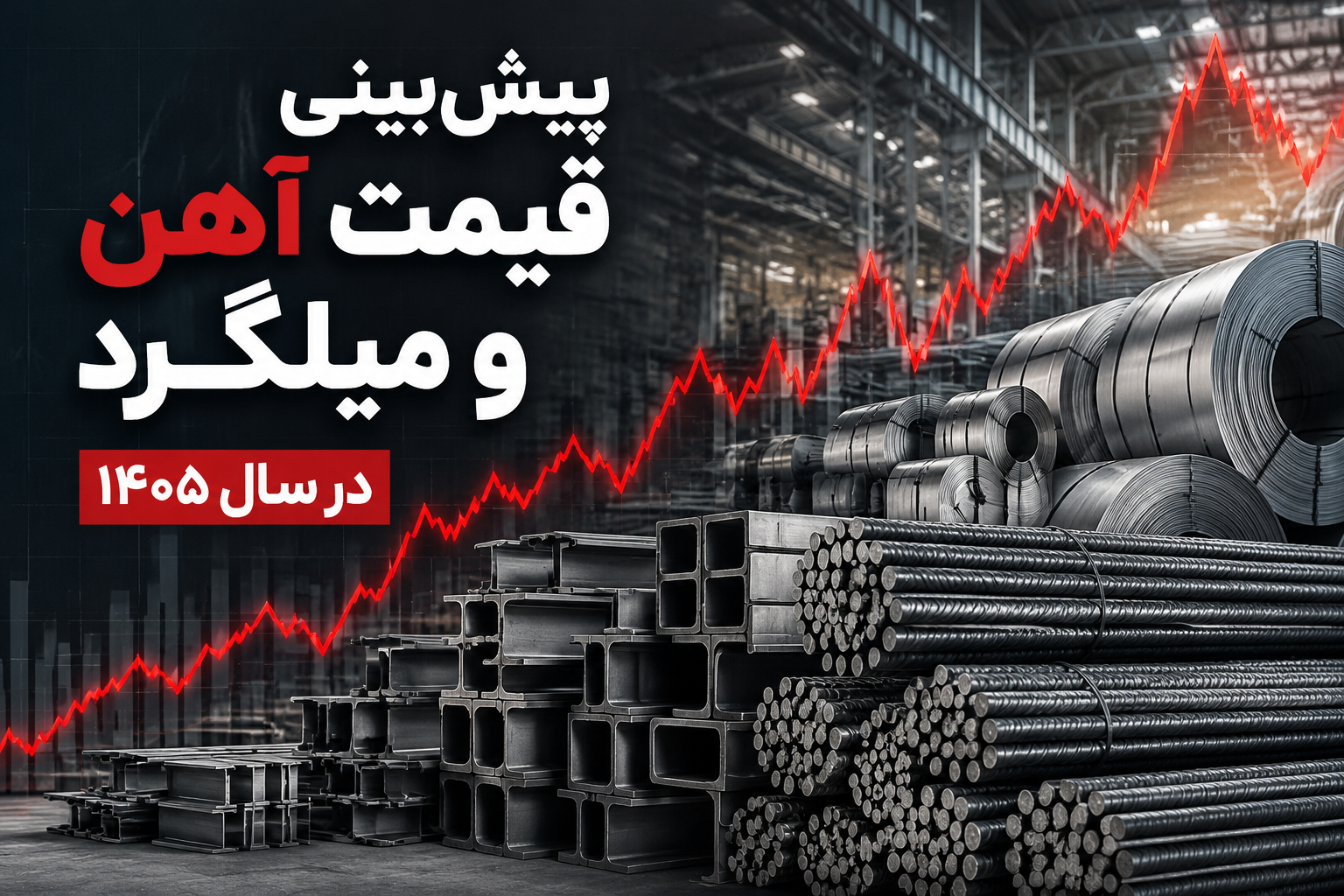 قیمت آهن و میلگرد در 1405 چگونه خواهد بود؟ بررسی سناریوهای بازار و عوامل موثر